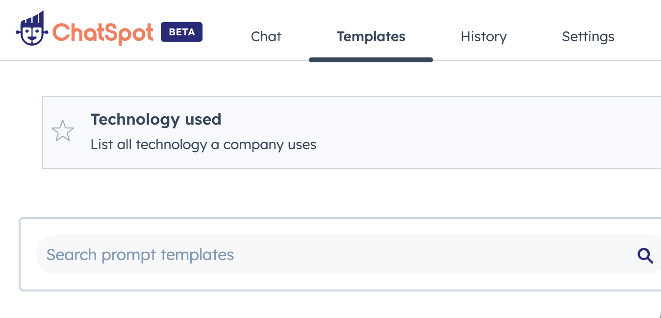 ChatSpot: AI Tech Stack Finder